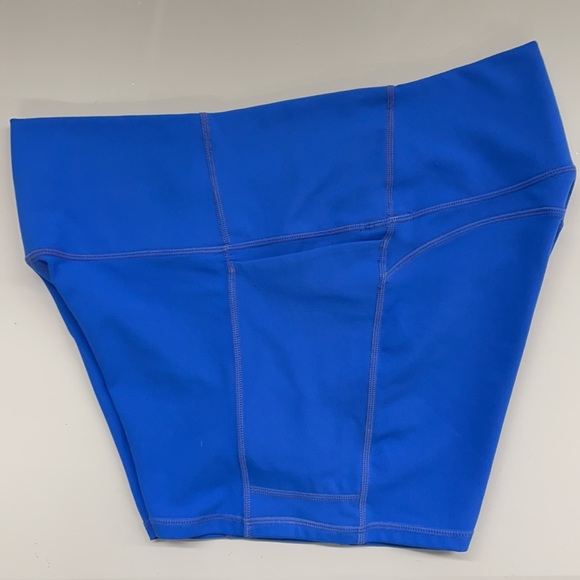 Fabletics Blue Athletic Shorts - Picture 3 of 9